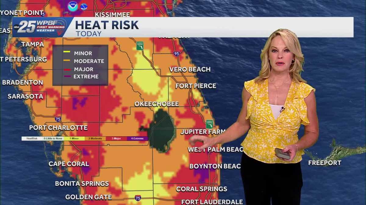 Impact heat and afternoon storms for South Florida