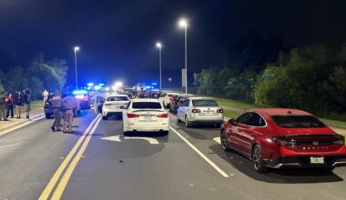Multiple people arrested during 'coordinated' street takeover in Tampa: FHP