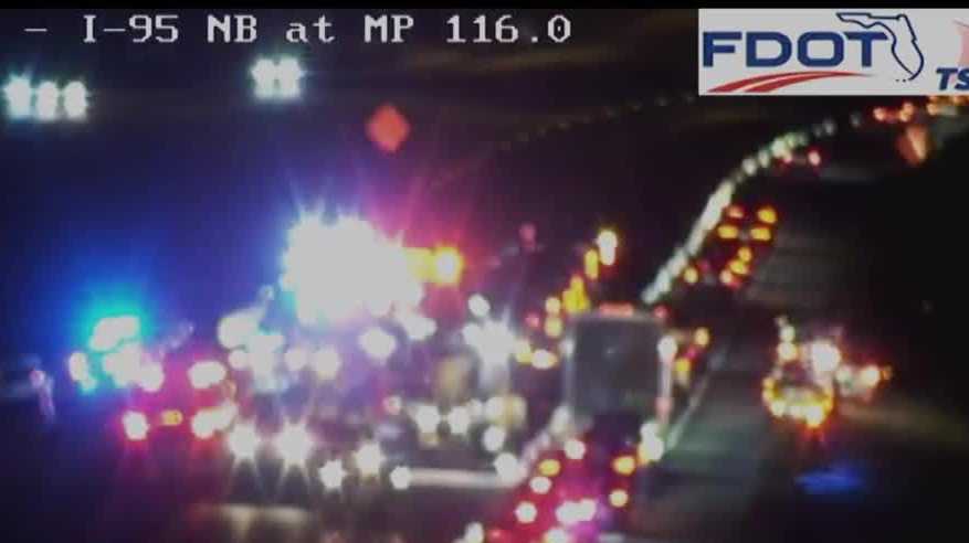 Worker killed in work zone on I-95 in Port St. Lucie
