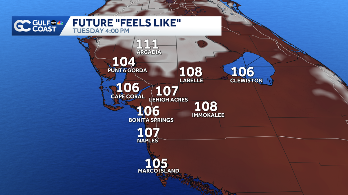Relentless heat Tuesday; Heat advisory issued