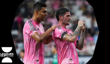De Paul & Miami honor Messi on emotional Leagues Cup night