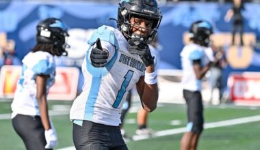 A'mir Sears helped West Broward go 12-3 last fall and reach the Class 6A state championship game in Florda. (PHOTO: Raymond Nanko, MD)