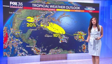 Tropics forecast: Tracking the Remnants of Dolly