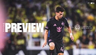 MATCH PREVIEW: Inter Miami CF Visits Philadelphia Union for Midweek Regular Season Action