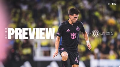 MATCH PREVIEW: Inter Miami CF Visits Philadelphia Union for Midweek Regular Season Action