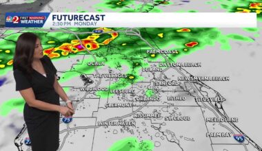 Strong storms, heavy rain expected across Central Florida today