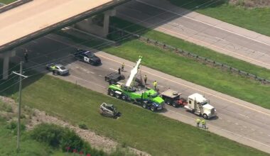 Bridge over U.S. 69 closed in Miami County after crash