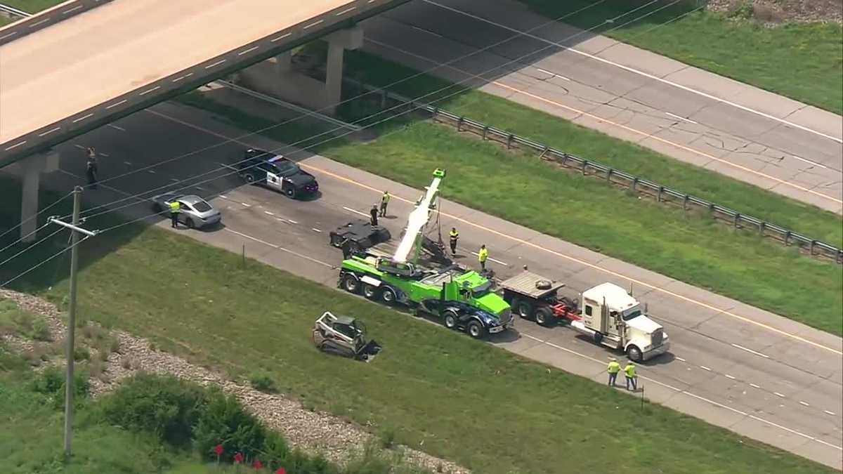 Bridge over U.S. 69 closed in Miami County after crash