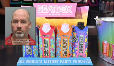 Florida man accused of stealing Beatbox beverages caught trying to escape through window
