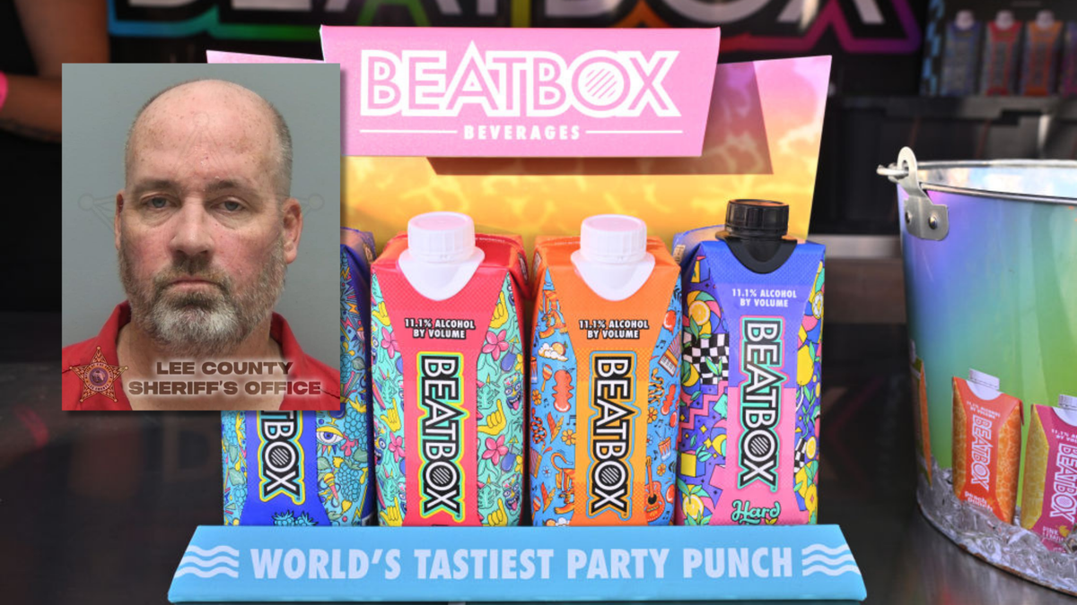 Florida man accused of stealing Beatbox beverages caught trying to escape through window
