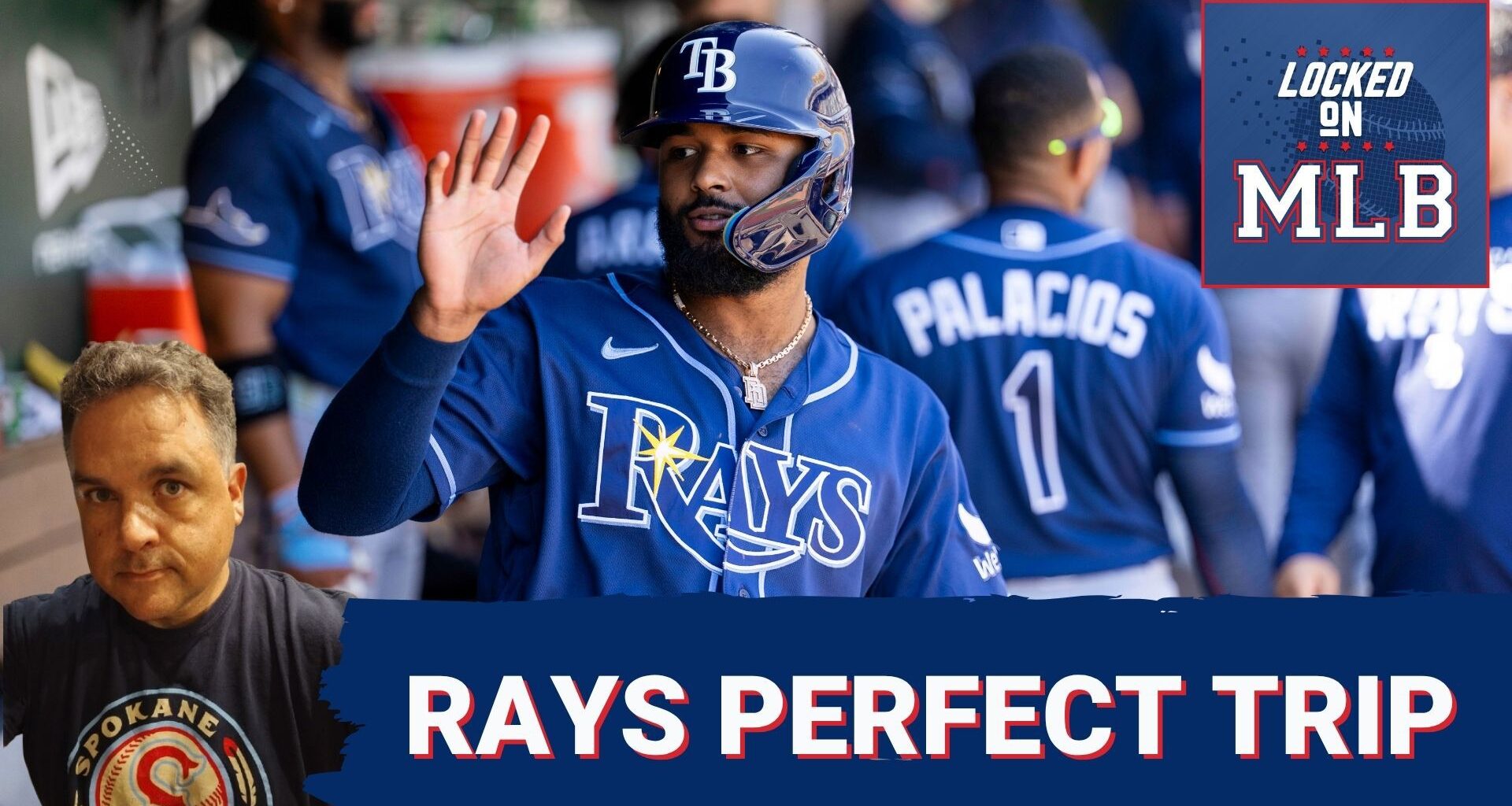 RAYS PERFECT TRIP - Tampa Bay Does Not Lose On The Road - NL Wild Card Log Jam