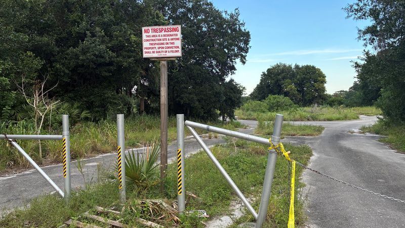 Copilot said:A "No Trespassing" sign remains posted outside an abandoned condo development off U.S. Highway 1 near the Indian River Lagoon in Sebastian. Behind the sign, overgrown vegetation surrounds unfinished buildings that have remained vacant since at least 2007. Roylynn Scott's family is now calling for the structures to be secured or demolished to prevent another tragedy. (WPEC)