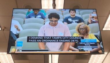 Community members push Tampa to end ICE cooperation — Fight Back! News