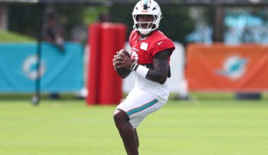 Miami Dolphins vs. Washington Commanders 2026 preseason: How long should Dolphins starters play?