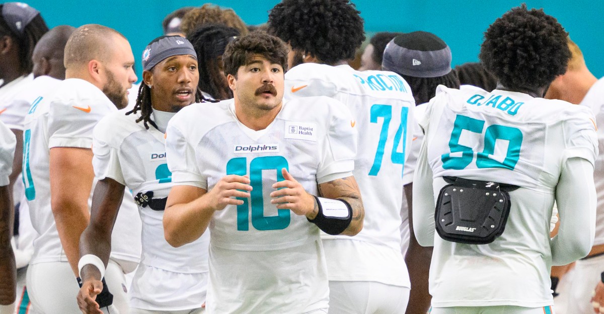 Miami Dolphins news: Giants joint practice reactions, Jacob Rodriguez, Will Kacmarek
