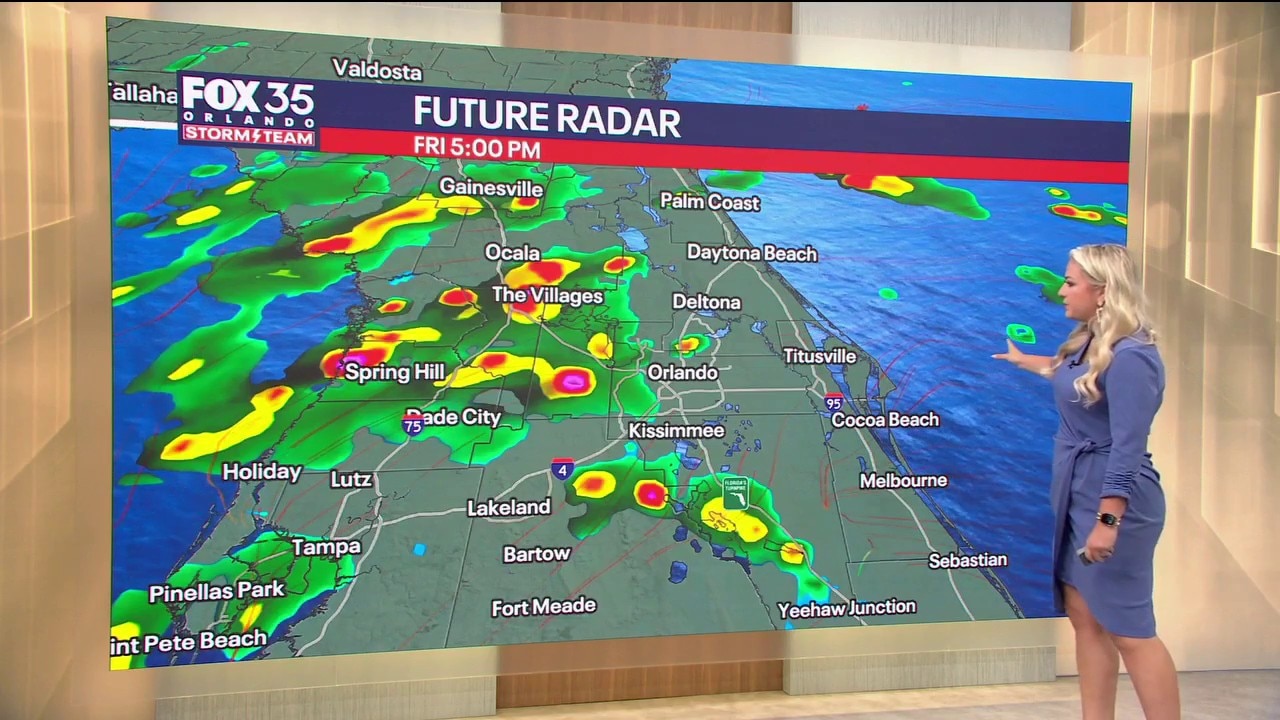 Orlando AM Weather Forecast: Afternoon and evening showers for Central Florida