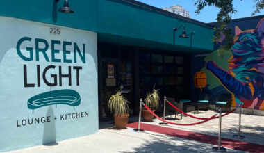 exterior of green light cinema