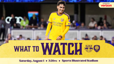 What to watch, powered by Verizon, as Orlando City go on the road to face Red Bull New York