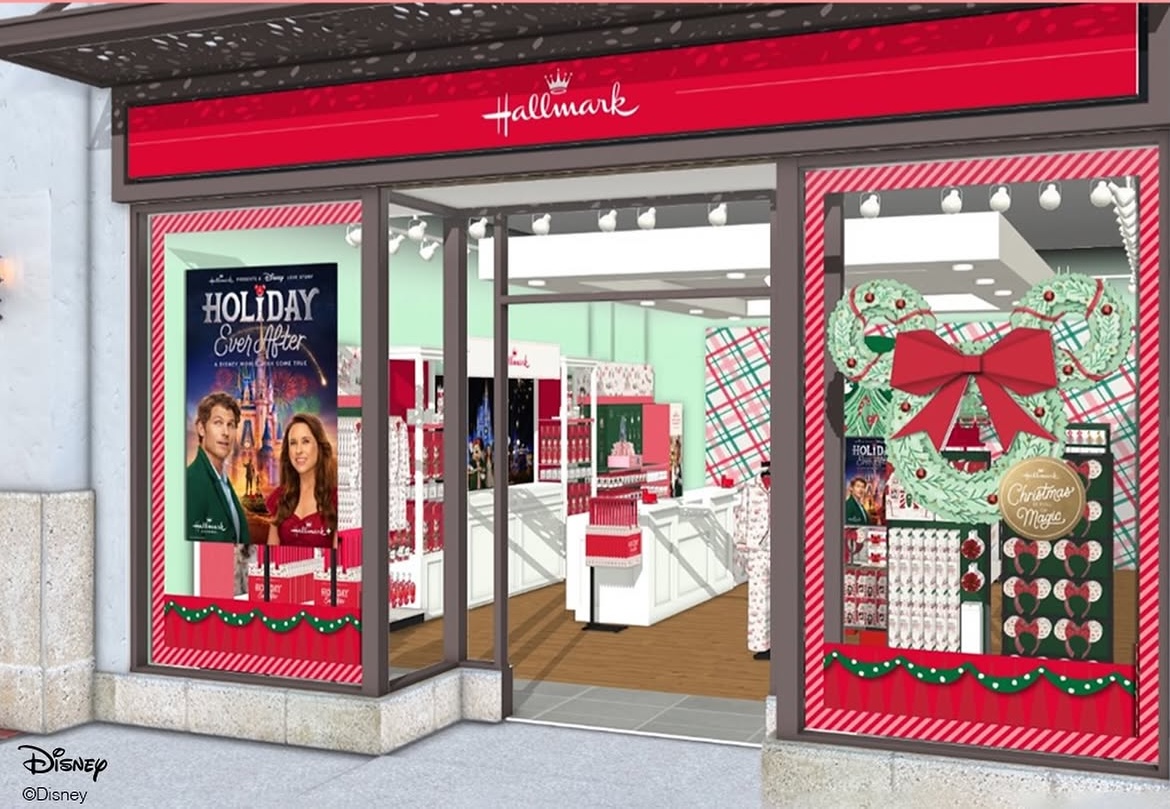 Disney Springs Announces Hallmark Holiday Pop-Up Shop Opening Timeframe