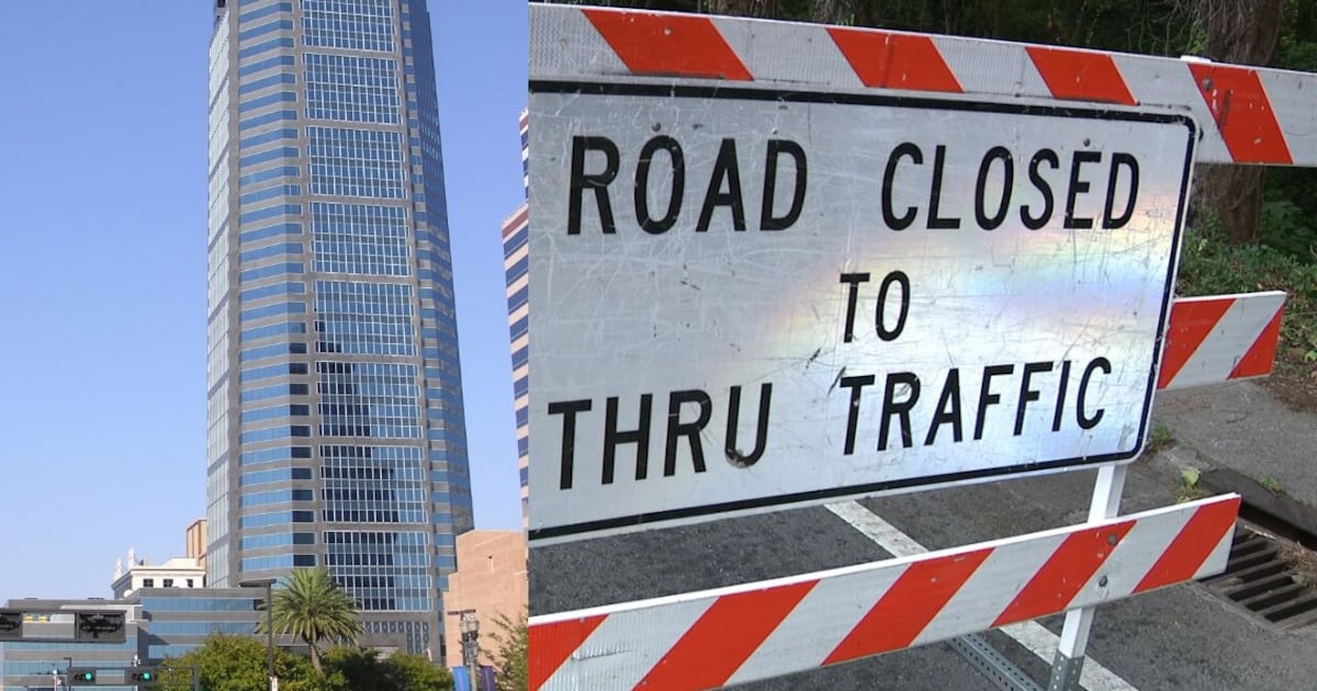 ‘Unplanned’ maintenance at Jacksonville’s tallest building closes two roads downtown – Action News Jax