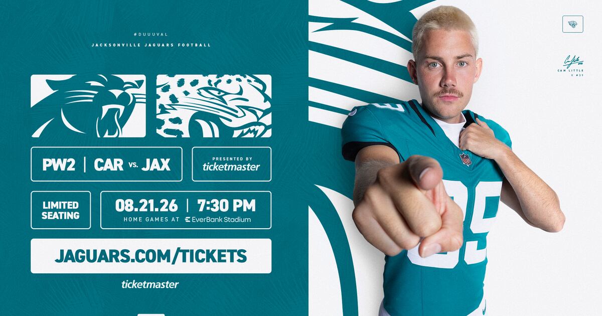 DUUUVAL! Win Jaguars vs Panthers tickets! – 104.5 WOKV