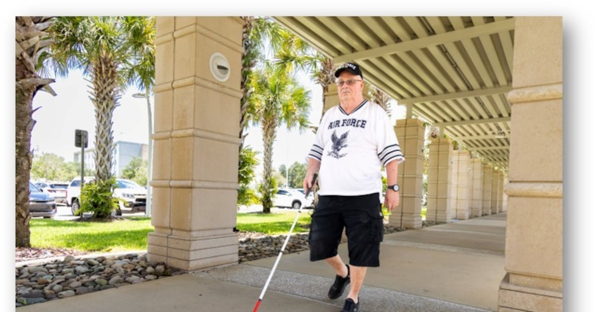 Orlando VA program restores independence for blind veterans