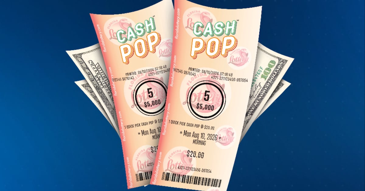 Florida Lottery launches new $20 Cash Pop game