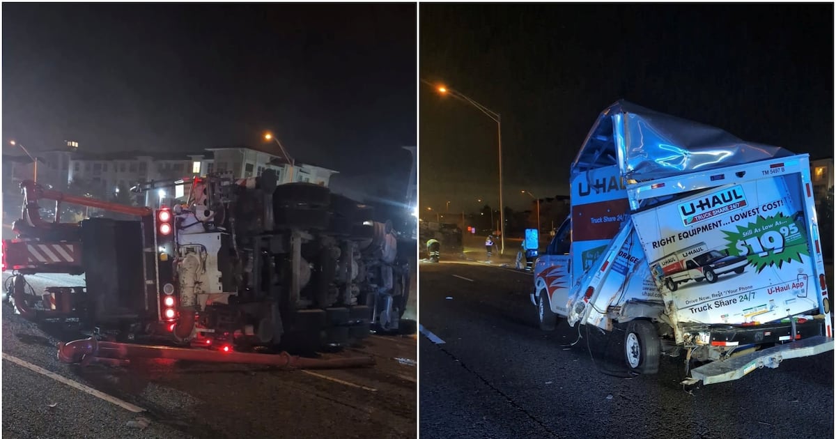 Crash shuts down part of I-4 in Orange County