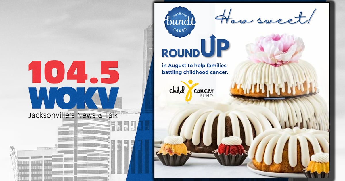 Nothing Bundt Cakes round-up campaign to support Child Cancer Fund in August.