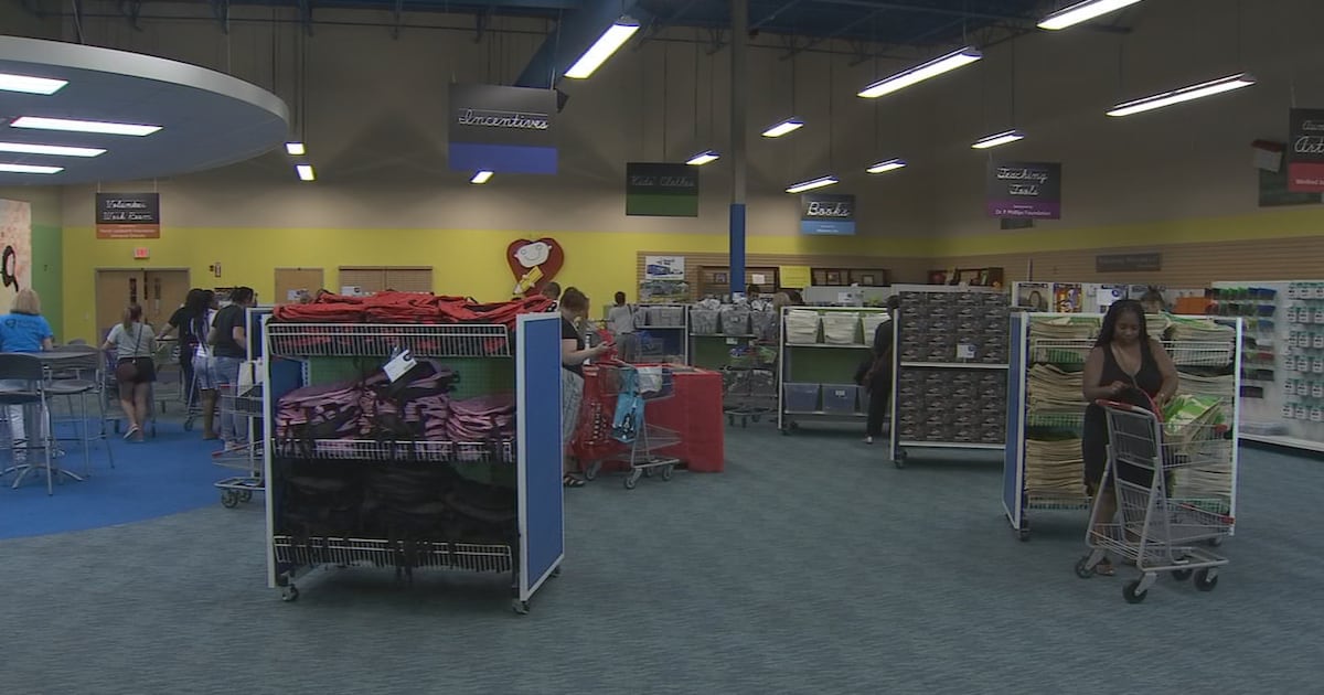 Orange County teacher supply store restocked by donors