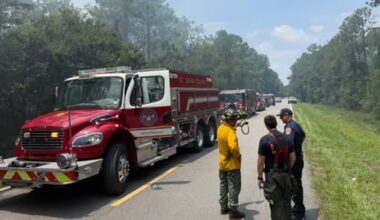 Firefighters contain 5-acre brush fire in St. Johns County off County Road 13
