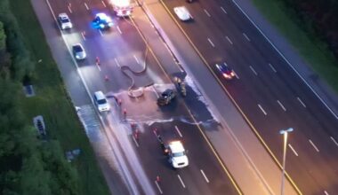 Car fire shuts down part of Florida's Turnpike