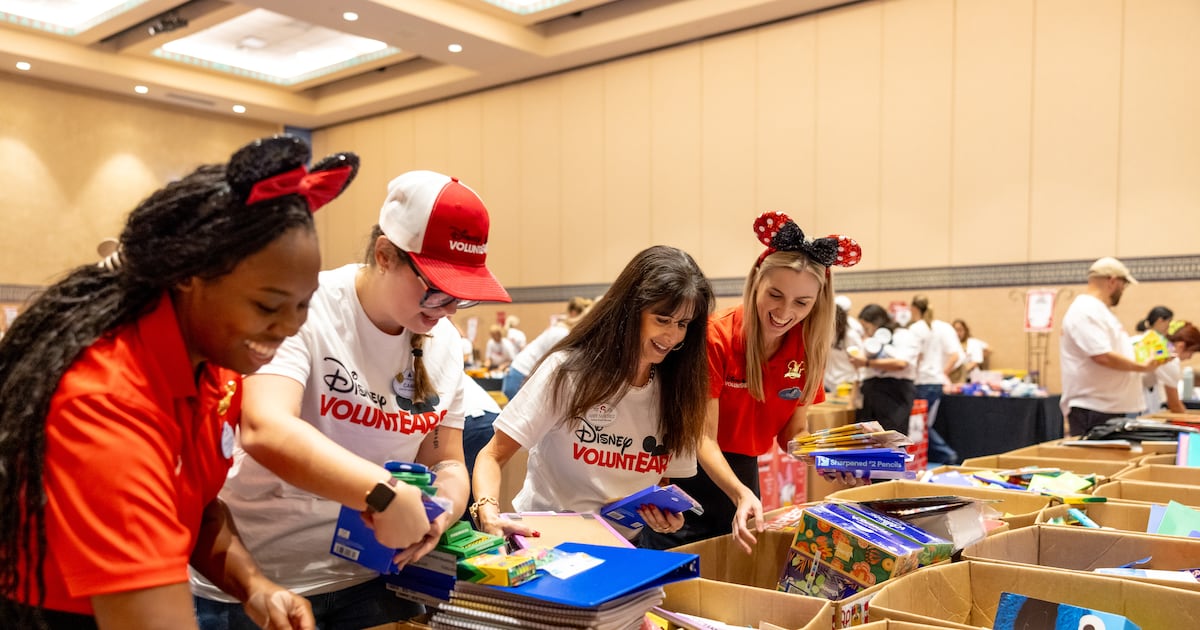 Disney collects 155,000 supplies for Central Florida schools