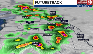 Central Florida prepares for Saturday rain and strong winds