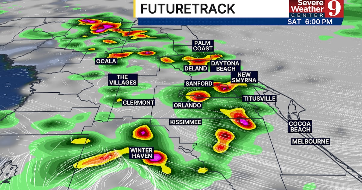 Central Florida prepares for Saturday rain and strong winds