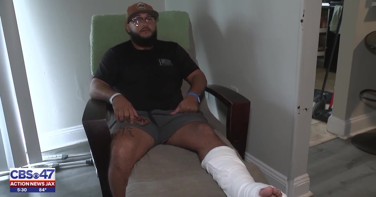 ‘I didn’t know what to do at that moment’: Uber driver shot while going to pick up passenger – 104.5 WOKV