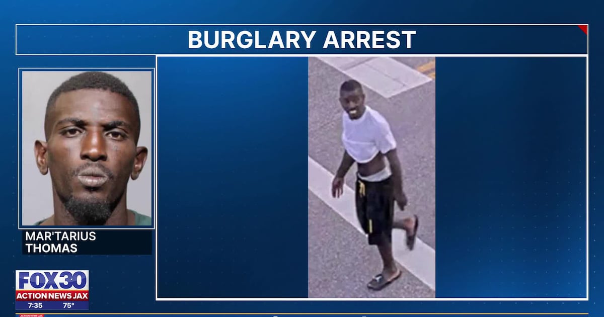 Man arrested in June burglary that caused $13,000 in flood damage