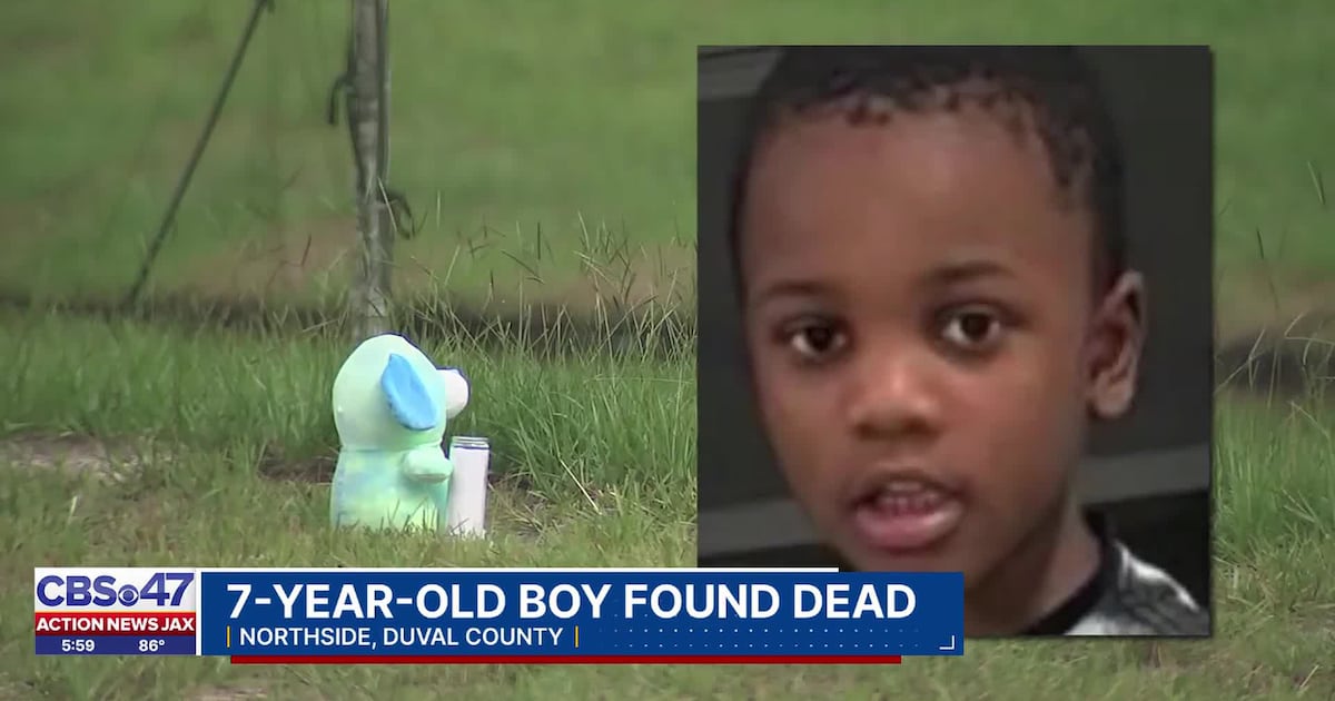 Jacksonville family grieving after 7-year-old boy found dead – Action News Jax