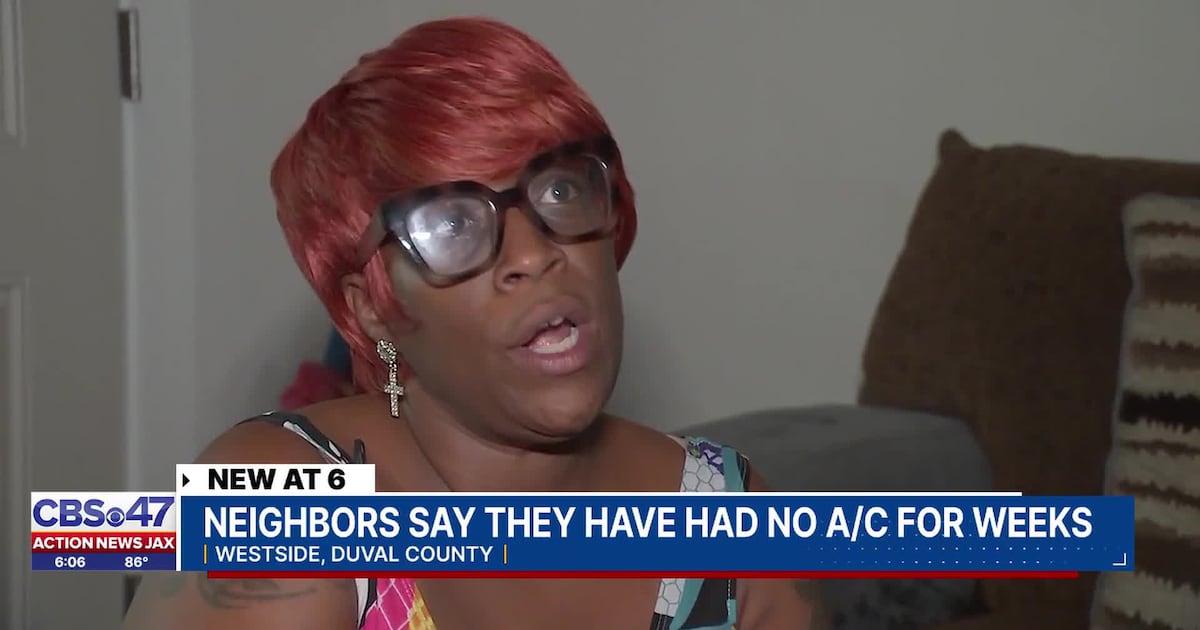 ‘It’s very frustrating’: Jacksonville apartment tenants say they’ve gone nearly a month without AC – Action News Jax