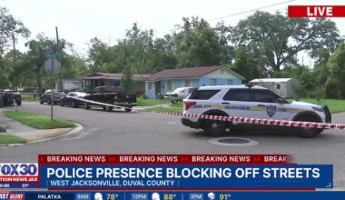 Police presence on Jacksonville’s Westside blocks off streets