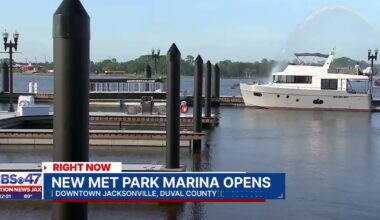 Met Park Marina opens on Jacksonville's riverfront