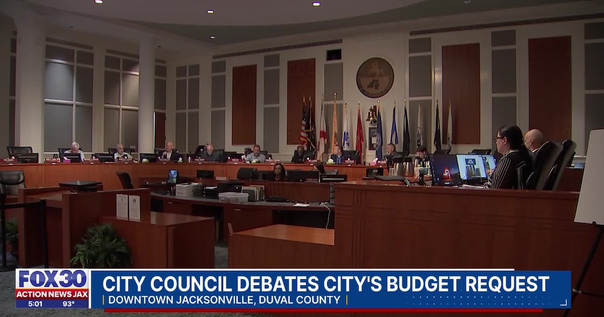 First Jacksonville budget hearing focuses on many of the same battles from last year – 104.5 WOKV