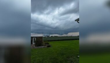 Funnel clouds seen in Champaign, Miami, Logan counties from tornado-warned storms