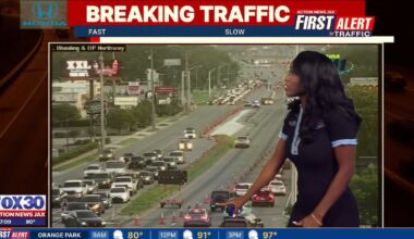 Road construction near Orange Park Mall causing major backups