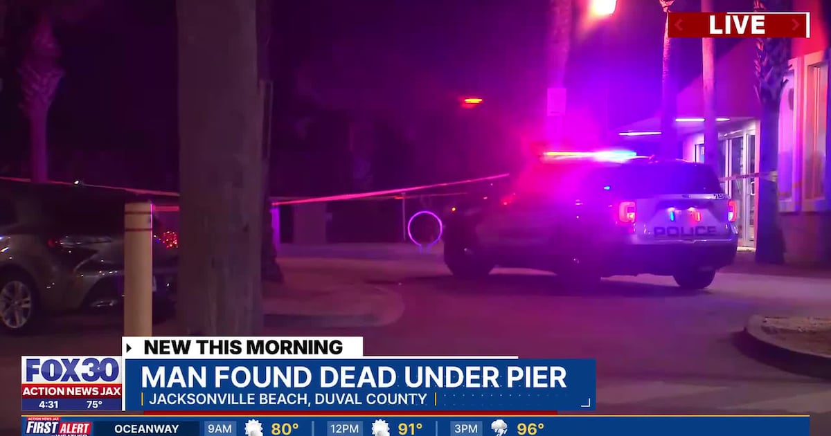 Body found under pier in Jacksonville Beach