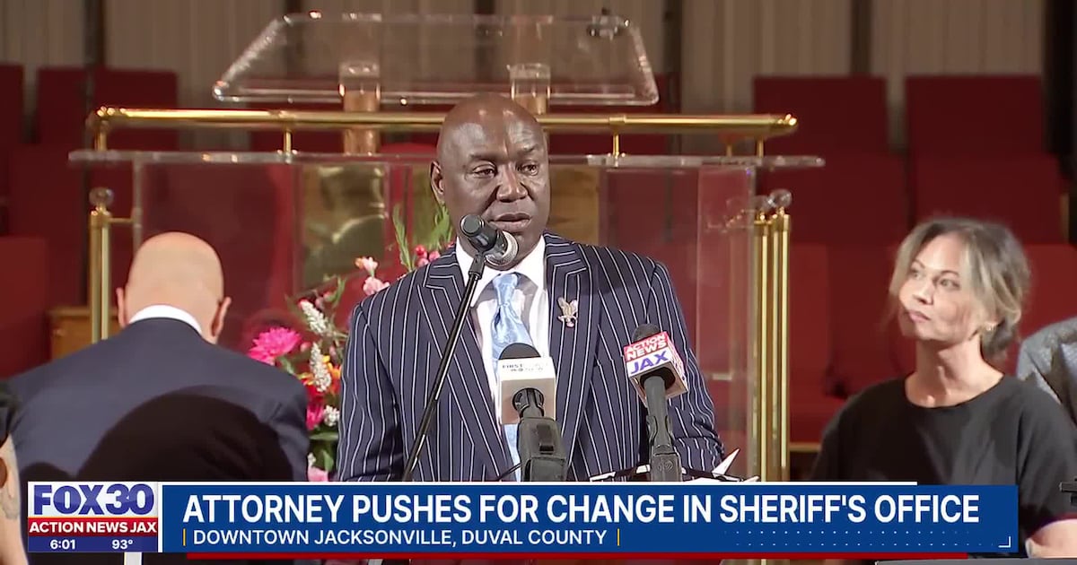 Ben Crump picks up fifth case alleging excessive force against JSO – Action News Jax
