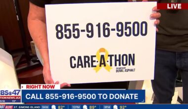 Action News Jax two-day Care-A-Thon benefits Child Cancer Fund; How to help – Action News Jax