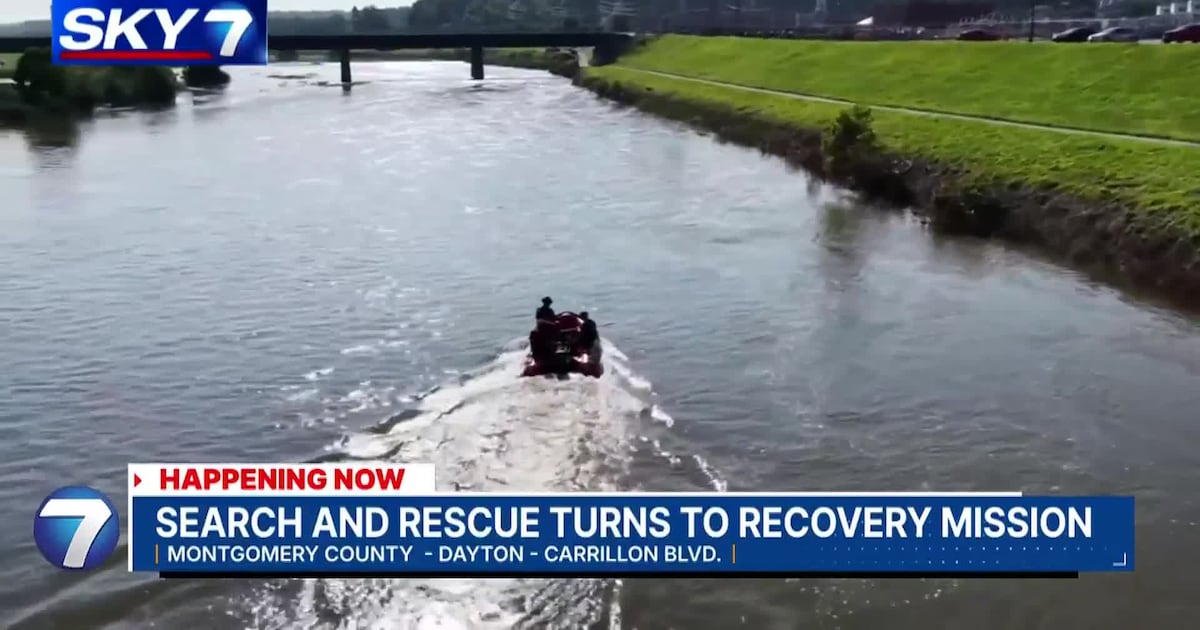 Recovery missing continues for man missing in Great Miami River