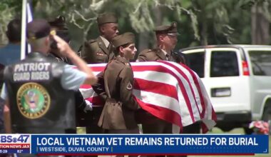 Jacksonville family buries Vietnam veteran 58 years after his death