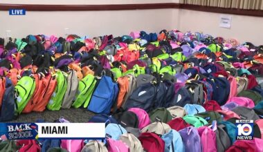 United Way volunteers pack nearly 1K backpacks for students ahead of new school year